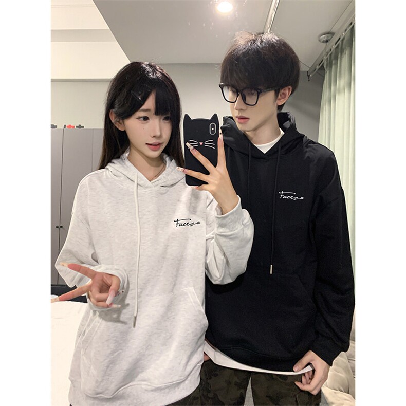 抖音得物供货可提供视频春装重磅美式宽松连帽卫衣DL3003,男装卫衣,电商A486-1