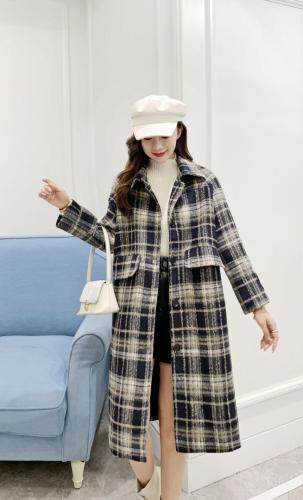 现货冬装呢大衣有加棉跟不加棉的,四色三码MLXL，女装，票意情