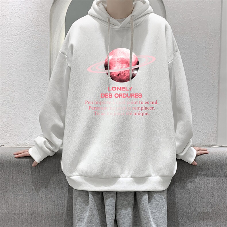 WY2184-P35加绒款-P40纯棉连帽卫衣男大码运动帽衫宽松薄外套男,男装卫衣,电商A040