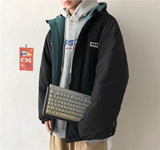 【】A003-HY8002-P130秋冬新款连帽加厚棉衣外套几物2，男装棉衣，电商A003