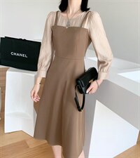 秋装新款连衣裙，女装连衣裙，艾伊贝雪