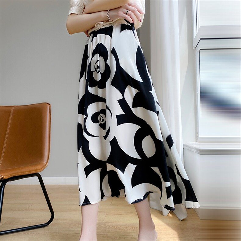 2025年夏季宽松百搭长裙半身裙时尚百搭,女装半身裙,佳绒高端店