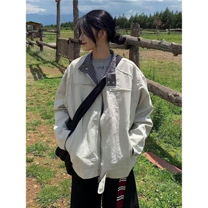 W9357-P82山系户外冲锋外套男春季2024机能防风防水登山服工装,烧饼穿搭图片男图片