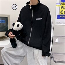 WY2022秋装新款百搭男士开衫卫衣男宽松潮流大码外套，男装卫衣，电商A009A（原A058A）