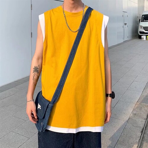 背心男士无袖t恤夏季篮球运动健身男生外穿T529P30,男装T恤,星座1116-2