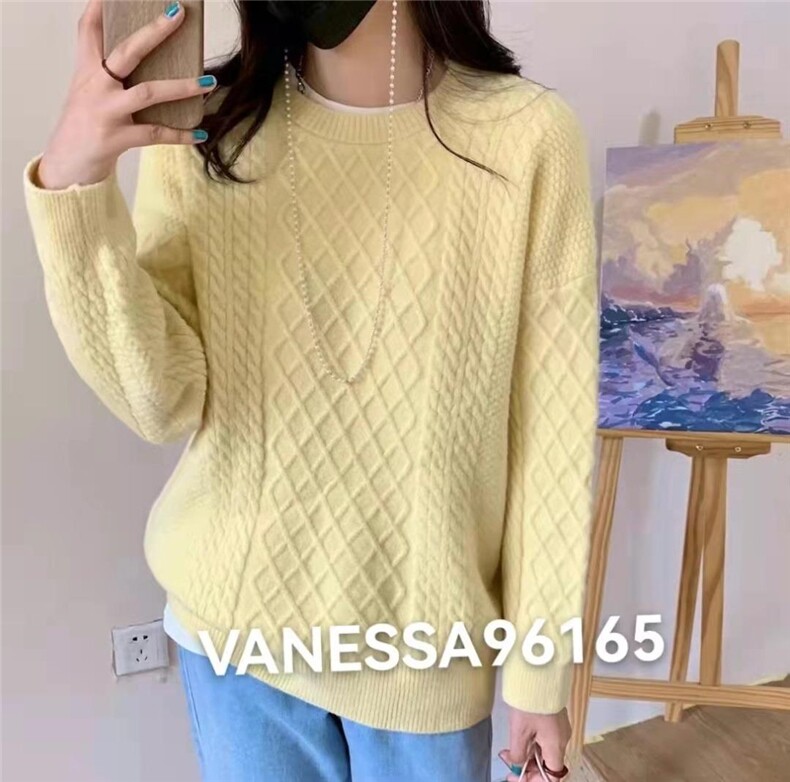 百搭款毛衣，女装针织衫/毛衣，VANESSA