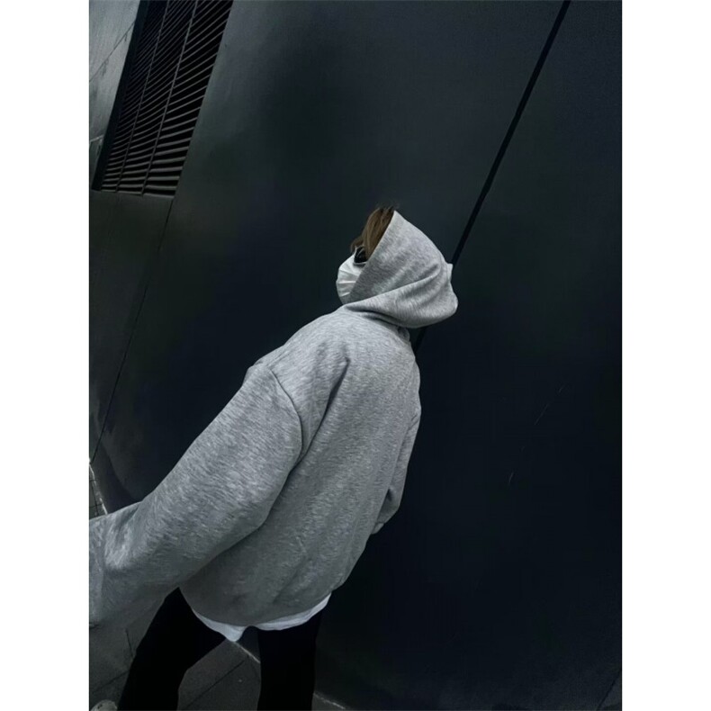 美式高街暗黑忍者袖高领拉链连帽卫衣男潮W120-P70,男装卫衣,星座1109-3