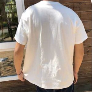 714-1-T087-p35男新款港风宽松短袖棉麻数码印花体恤Am图片