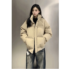 直播现货原版高品质冬季美式帆布皮棉服立体纹理加厚棉衣外套，男装棉衣，电商A486-1