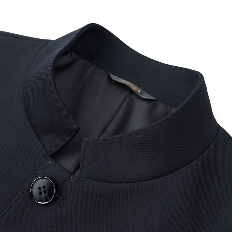 BJ8078四季款新款男士礼服西装修身商务休闲男装中山装两件套装,男装西服套装,电商B360A（原721A）