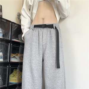 百搭休闲高街华棉裤宽松运动裤美式潮牌百搭 K2582*P38控78,男装棉裤,星座227-1