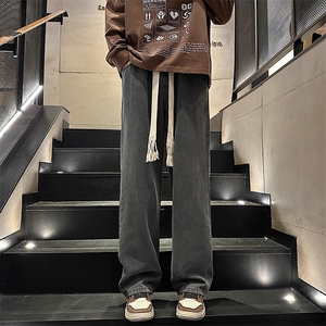 秋季港风男士高品质牛仔裤男橡筋要摇头G13-P35控价58图片