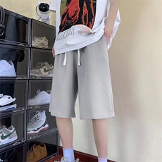 高质量青少年短裤2024新款夏季休闲宽松中五分裤D03-2/P50，男装牛仔裤，星座506