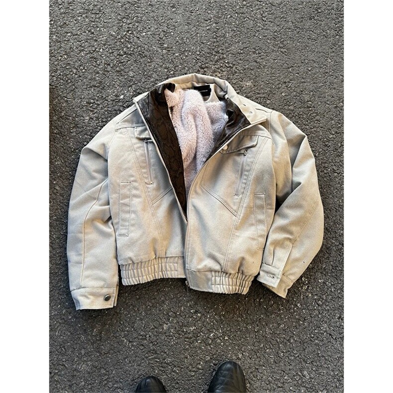 (非揭阳货)蛇年座山蟒毛领加绒座山雕夹克棉服XZ514-2-MY33-P100,男装夹克,星座514-2(原B239)