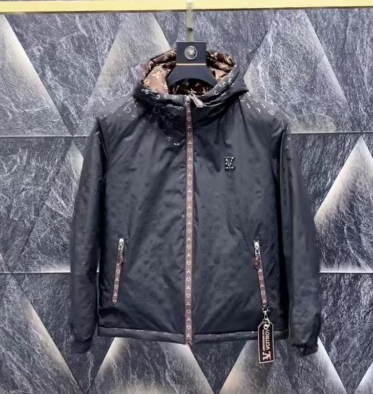 (网图)欧洲站潮牌连帽青年轻奢潮流休闲上衣棉服313B-JK5636-P100,男装棉衣,星座313B