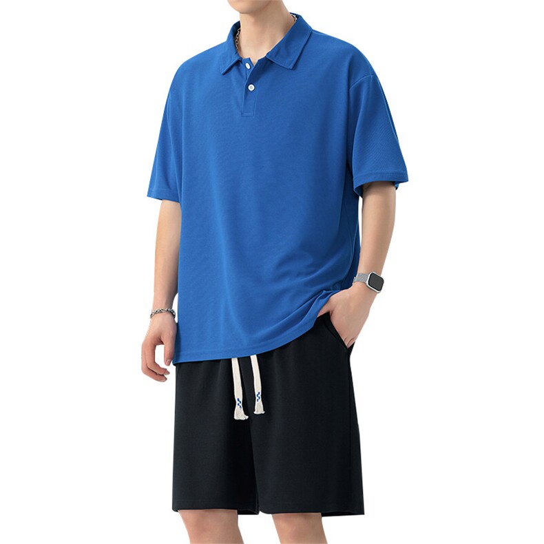 35339-P55大码胖子夏季华夫格休闲运动套装,男装休闲套装,星座209