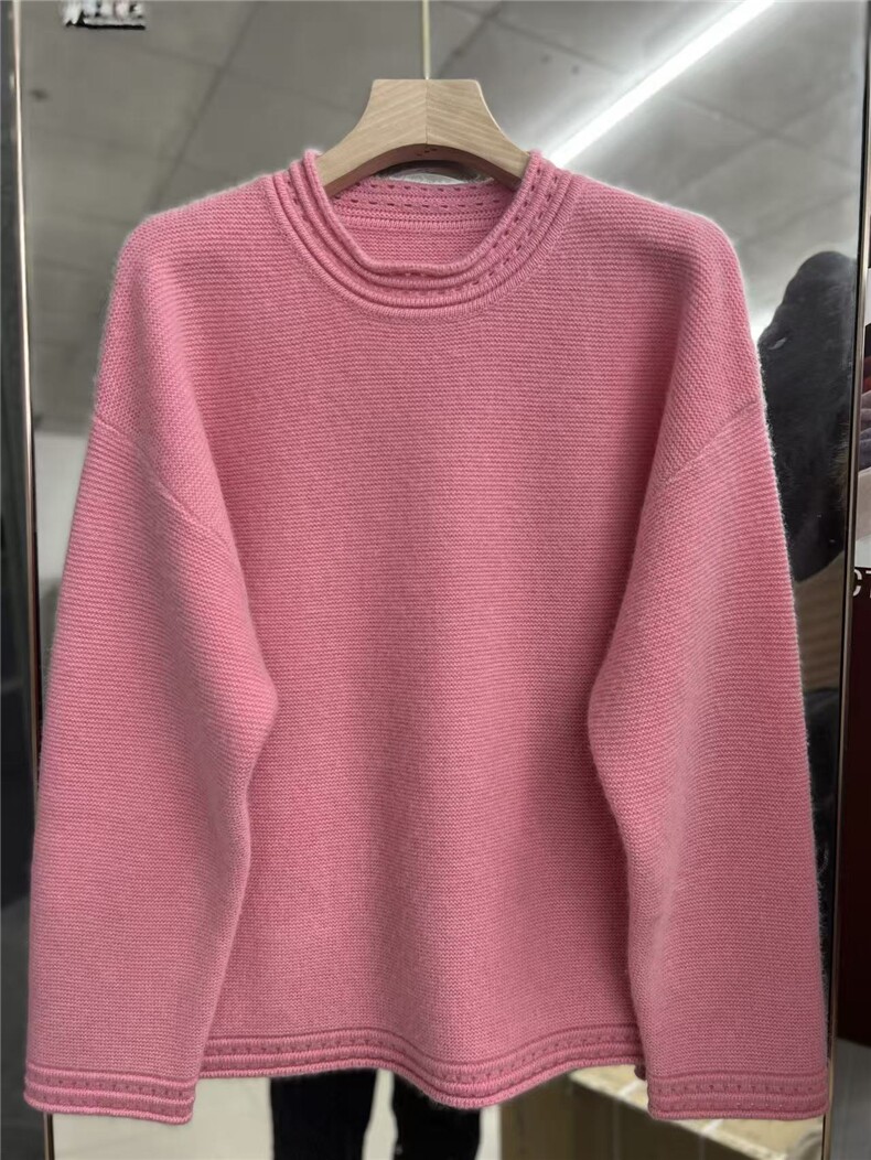 2025年秋季时尚百搭通勤简约休闲，女装羊绒衫，初婷羊绒