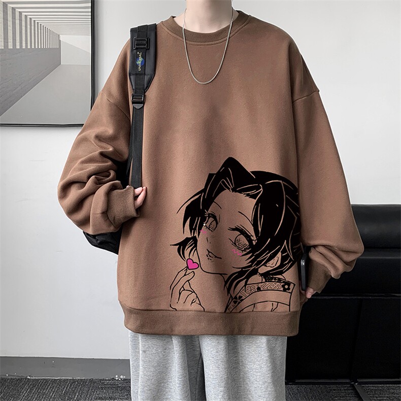圆领卫衣男大码加厚加绒长袖t恤男S6153-P28加绒款-P33,男装卫衣,电商A040