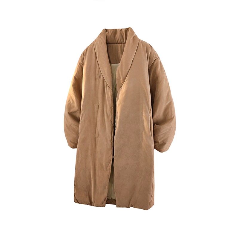 8XL-M90白鸭绒！特大码羽绒服日系绒面长款棉衣男YRFC03P268,男装羽绒服,电商D206-1