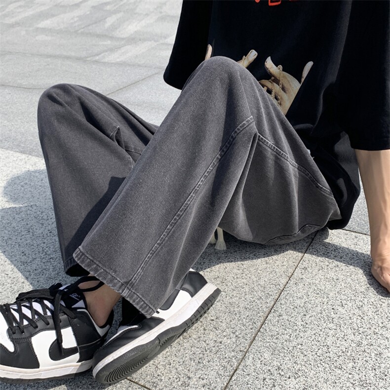百搭春上新牛仔九分裤百搭潮流长裤K821-特批35,男装休闲裤,星座718-1