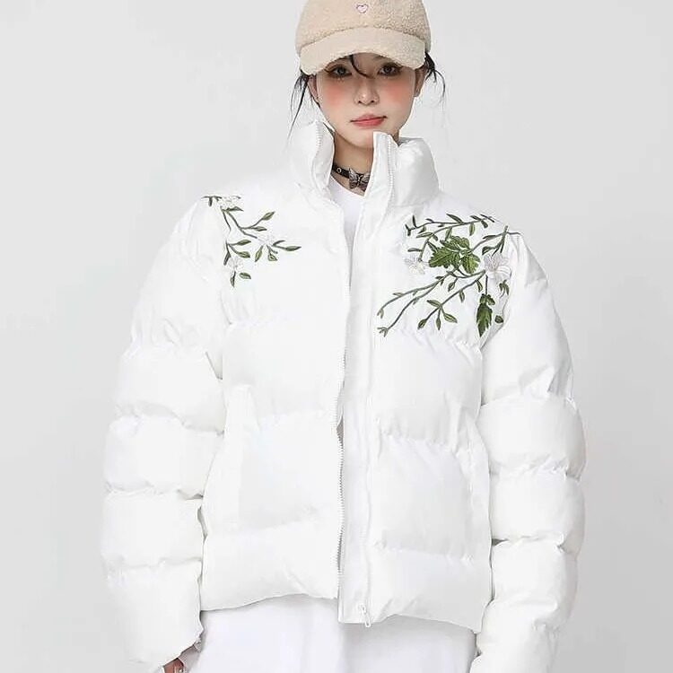 女士纯色棉服保暖,女装棉衣/棉服,星座506A
