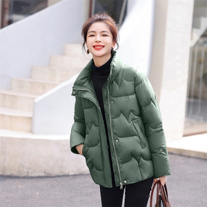 现货2025冬季棉衣新款小个子短款网红女时尚潮流韩版休闲棉服外套图片