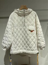 时尚连帽套头羽绒服，女装羽绒服，cicicoco