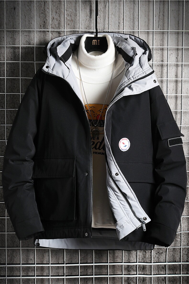 冬季保暖棉衣男装加厚棉服棉袄防寒外套DS584T,男装棉衣,电商A102
