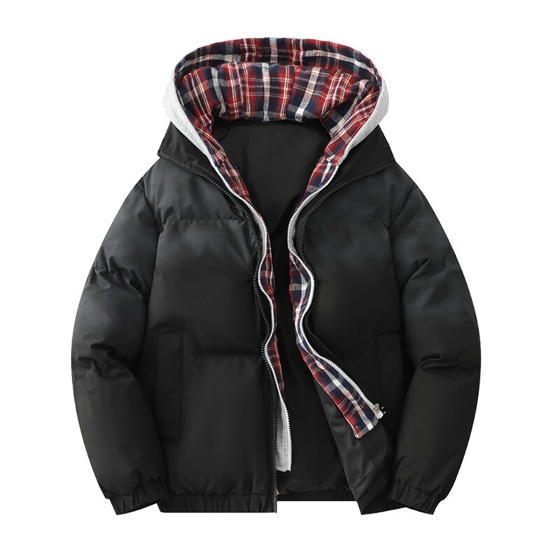 支持二开冬装假两件棉衣绵服外套男女8597-P80控12885977A-P92,男装棉衣,电商A441