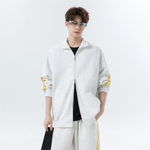 秋季高级感美式休闲运动套装男W4694上衣52-K8667裤子41【特价】图片