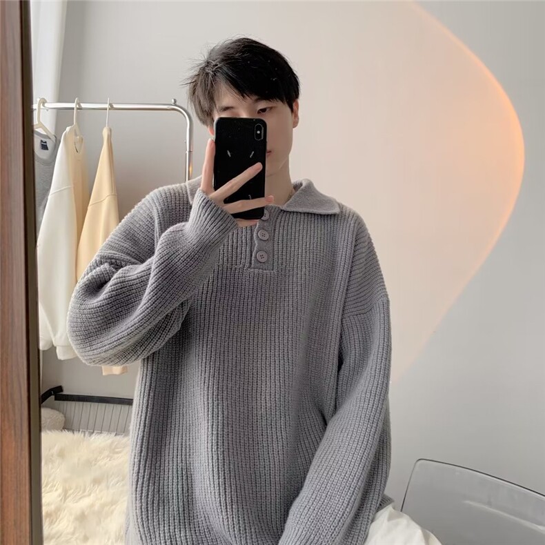 美式毛衣男慵懒风休闲针织衫U08P53,男装针织衫/毛衣,星座1116-2