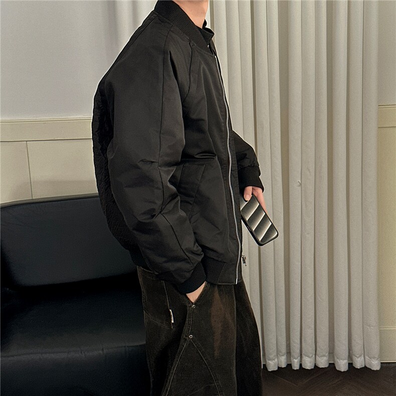 新款主推冬季潮牌棉衣棒球服外套男痞帅风A351-AJ2646-P125控188,男装棉衣,电商A351