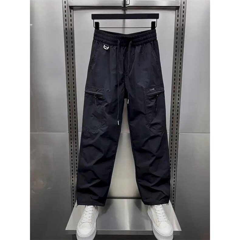 1506-1/KH10101/P46素拼男装春季新款休闲裤潮牌设计感痞帅炸街,男装休闲裤,星座1506-1