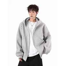 锚定开衫连帽卫衣男A130-P62，男装卫衣，电商D312