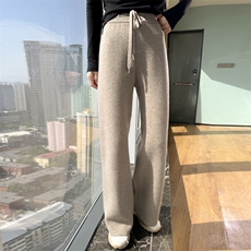 2025年秋季时尚百搭通勤简约休闲休闲裤，女装休闲裤，艾米娇羊绒
