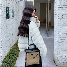 2025现货新款排骨款轻薄保暖休闲宽松女外套羽绒服找同款，女装羽绒服，网红馆