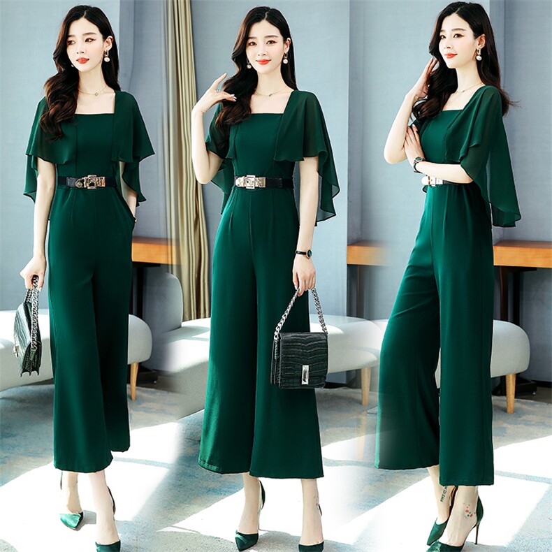 夏季新款高腰显瘦阔腿裤女宽松休闲裤百搭时尚气质长裤，女装休闲裤，时尚俏佳人