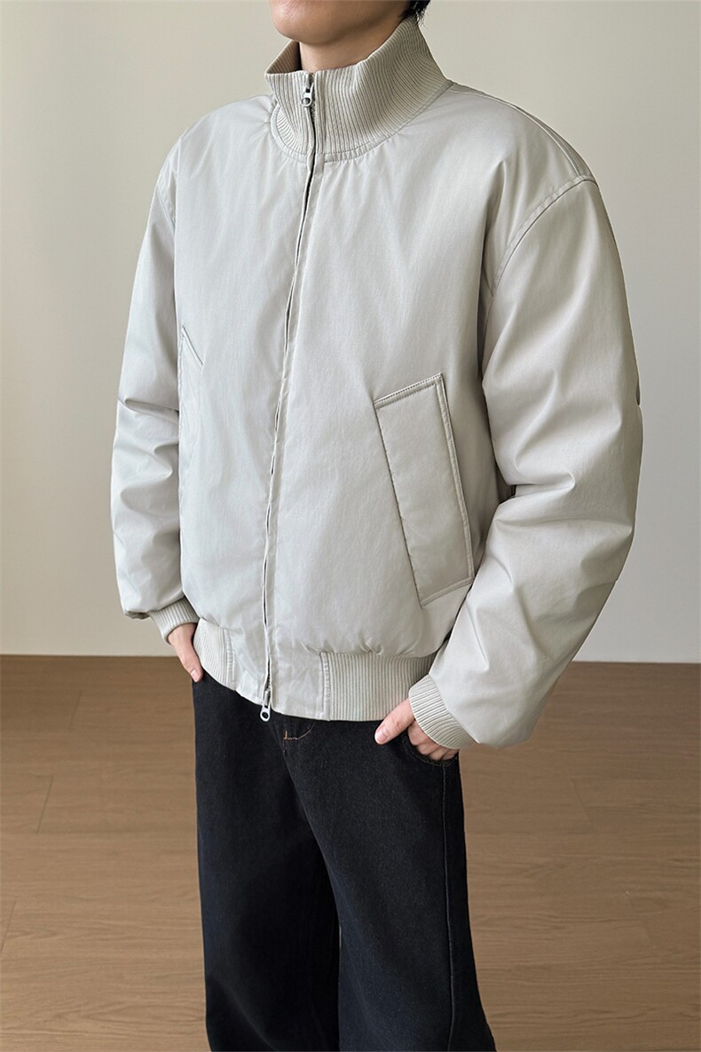 90白鸭绒飞行夹克冬季短款美式羽绒服外套男5D1143-TP109不,男装夹克,电商A102