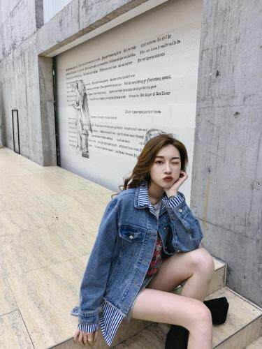 2021年春夏欧韩时尚系列牛仔外套，女装，R2