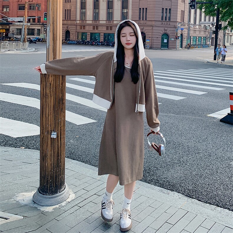【新品】秋季连衣裙套装-82397-P150-K208,女装套装/套裙,辉之琳
