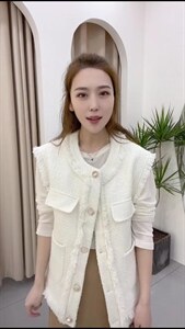 现货小香马甲图片