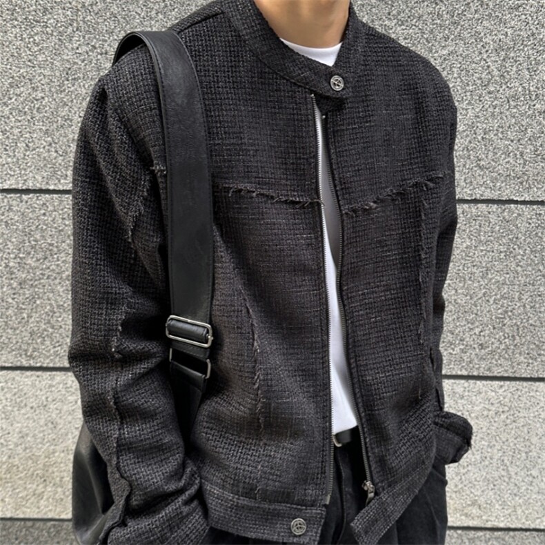 816B-JK123-P115早春韩夹克编织外套,男装夹克,星座816B