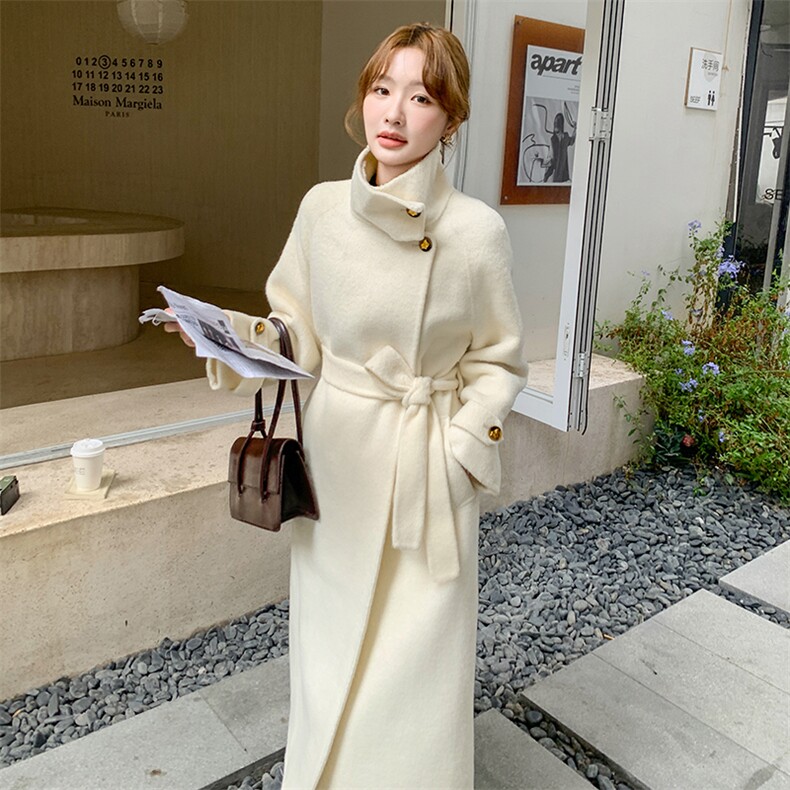 新款羊毛大衣现货2C33-8800-P275-K418,女装毛呢外套,2C133