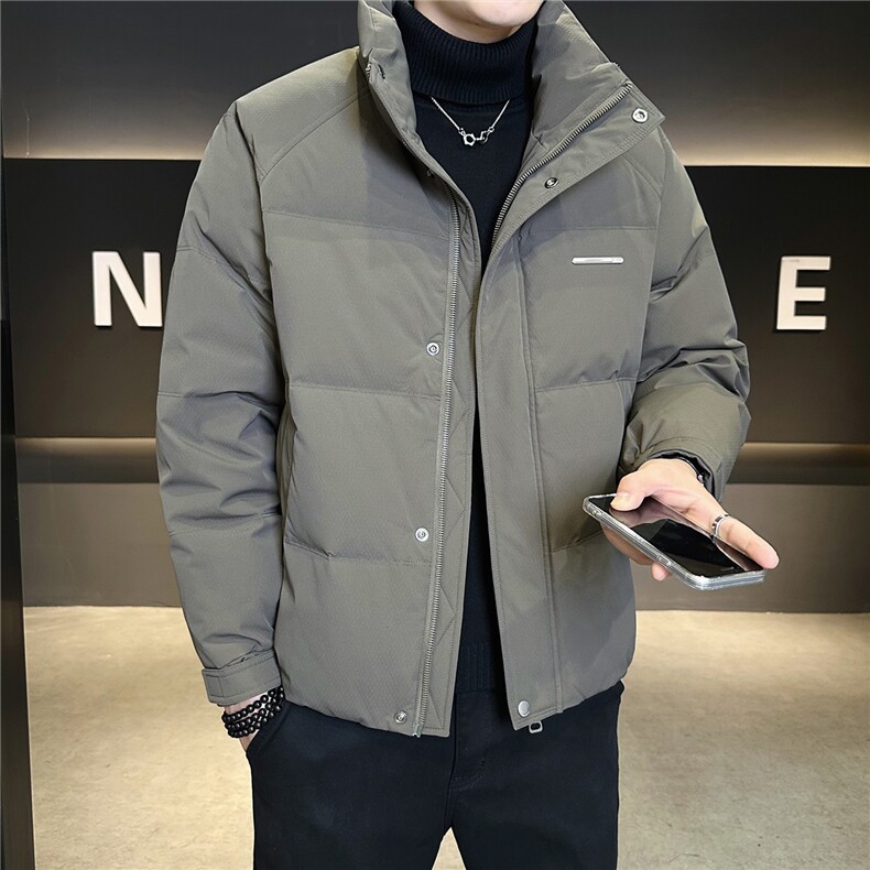 标50绒立领男士羽绒服冬季2025新款加厚冬装外套A313-3318-P205,男装羽绒服,电商A313