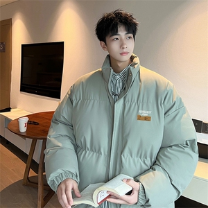 已注册美式直播抖音高品质宽松男面包服羽绒棉外套棉衣M1051P90图片