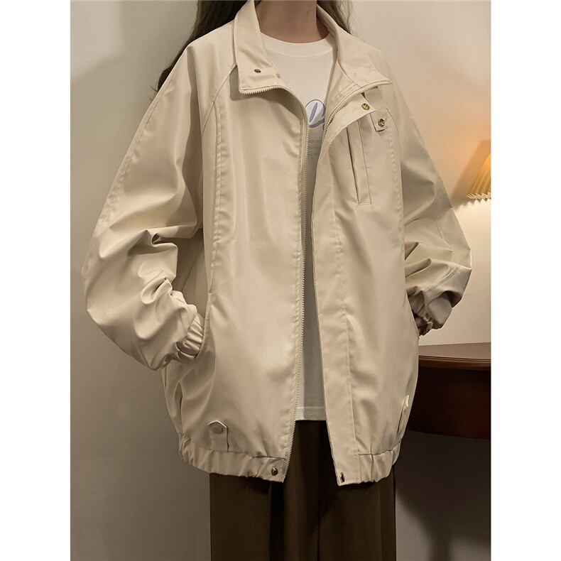 2025秋季新款美式男女休闲PU皮衣夹克(现货）PY2405-P80，男装夹克，星座418-2