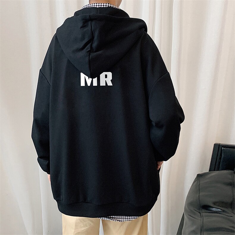 KS21253-P38连帽开衫卫衣男运动外套大码班服,男装卫衣,电商A040