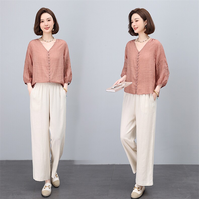 妈妈时尚卫衣套装女春秋2025新款宽松洋气减龄中年休闲运动两件套，女装套装/套裙，凝聚力