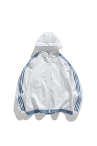 防晒指数50+薄款宽松大码港风防晒衣夹克皮肤衣F706P55图片