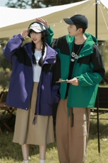 Cityboy情侣时尚连帽冲锋衣外套夹克团体班服，男装夹克，星座301D-5(原星座1415）